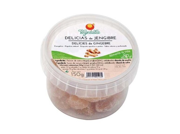 Delicias De Jengibre Caramelos De Goma 150Gr.