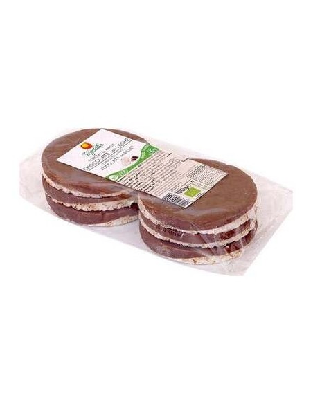 Vegetalia Tortitas De Arroz Chocolate Con Leche Bio 100G