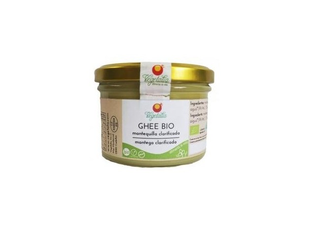 Mantequilla Ghee Vaca Clarificada 220Ml. Bio