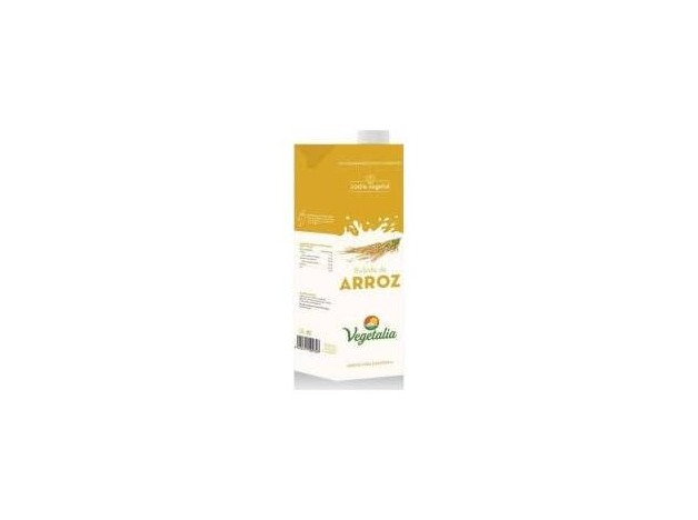 Vegetalia Leche Arroz Bio 1L 10 Uds