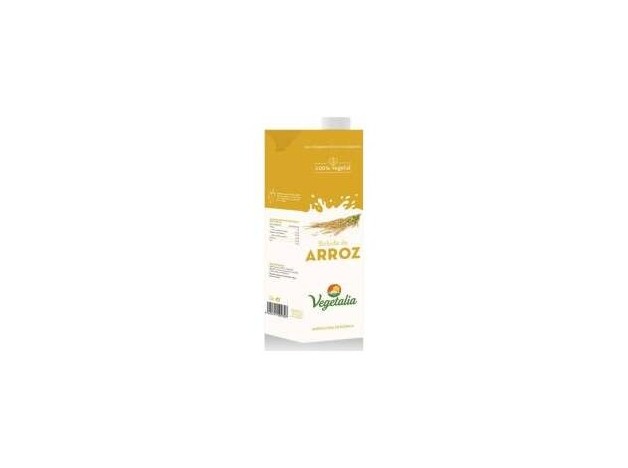 Vegetalia Leche Arroz Bio 1L 10 Uds