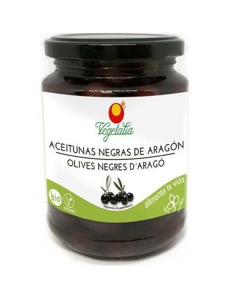 Vegetalia Aceitunas Negas Arago Eco 220 220G