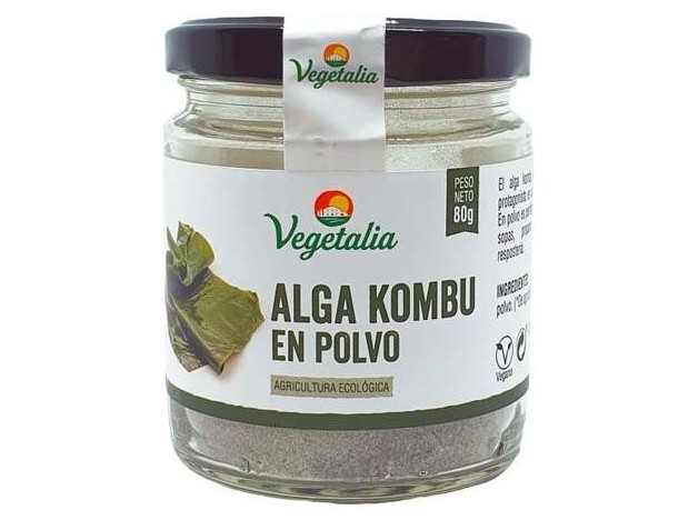 Vegetalia Alga Kombu En Polvo Bio 80G