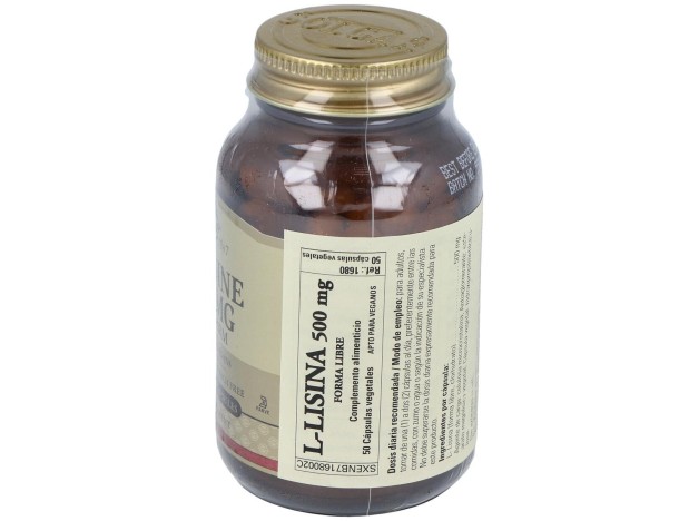 L-Lisina 500Mg. 50Vegicaps