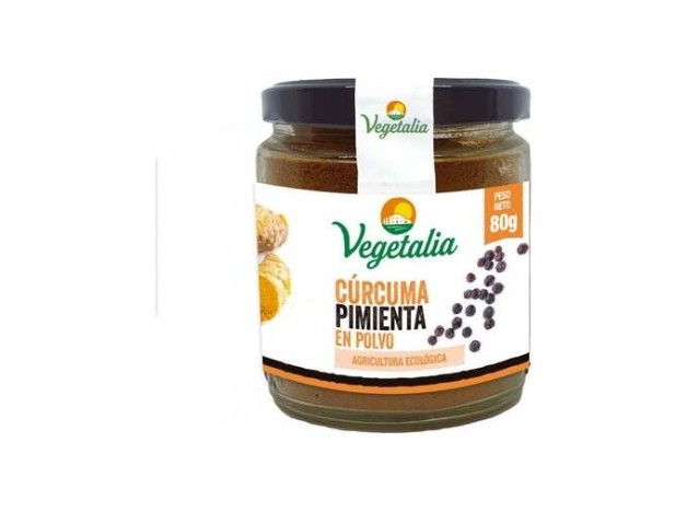 Vegetalia Cúrcuma Y Pimienta Negra Bio 80G