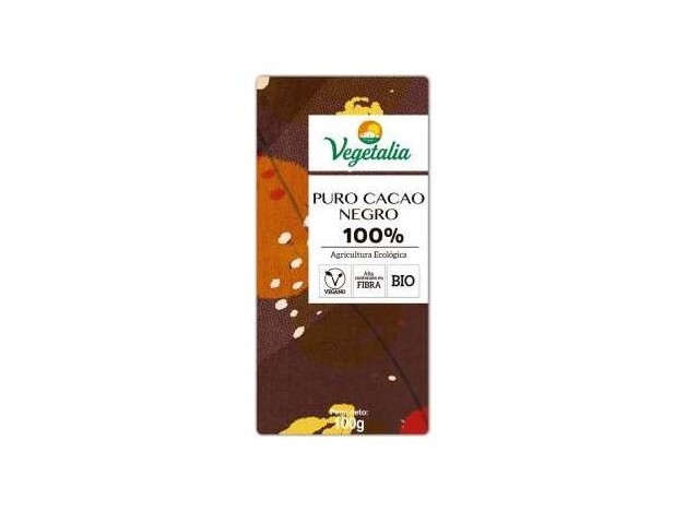 Vegetalia Chocolate Negro 100% Bio 100G