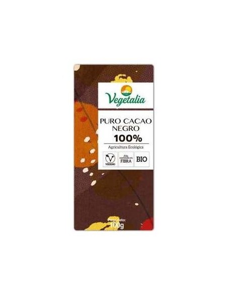 Vegetalia Chocolate Negro 100% Bio 100G