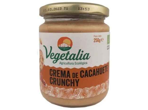 Vegetalia Crema Cacahuete Bio 250G