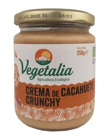 Vegetalia Crema Cacahuete Bio 250G