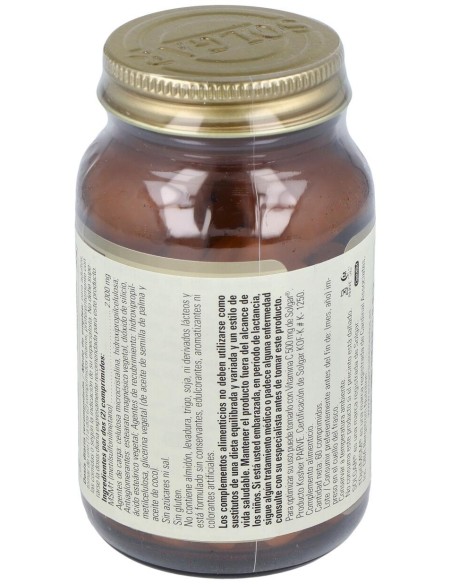 Solgar Msm Metilsulfonilmetano 1000Mg 60Comp
