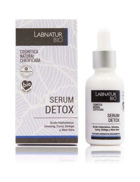 Labnatur Bio Sérum Facial Detox Ginseng Curry Ginkgo 30Ml