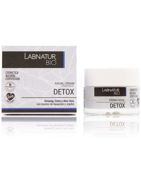 Labnatur Bio Crema Facial Detox Aguacate Jojoba Ginseng 50Ml