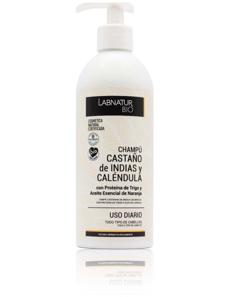 Labnatur Bio Champú Castaño De Indias Y Caléndula 450Ml