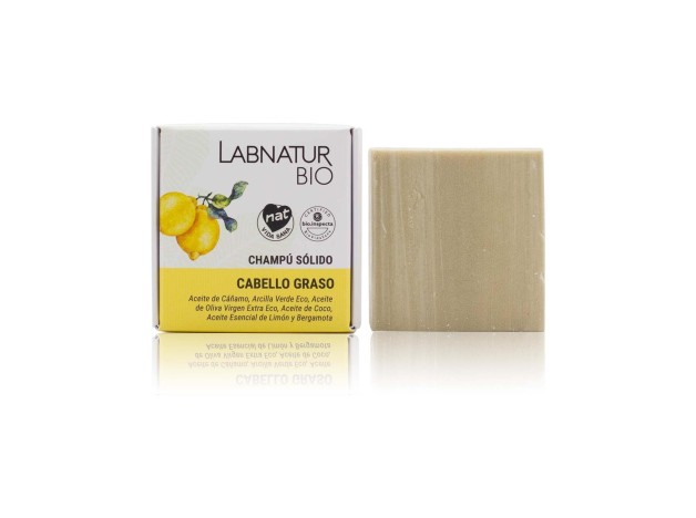 Labnatur Bio Champú Sólido Cabello Graso 75G