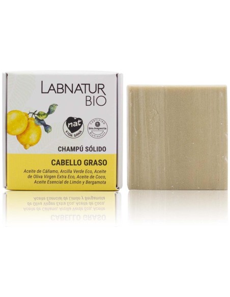 Labnatur Bio Champú Sólido Cabello Graso 75G