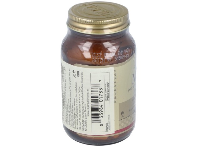 Solgar Msm Metilsulfonilmetano 1000Mg 60Comp