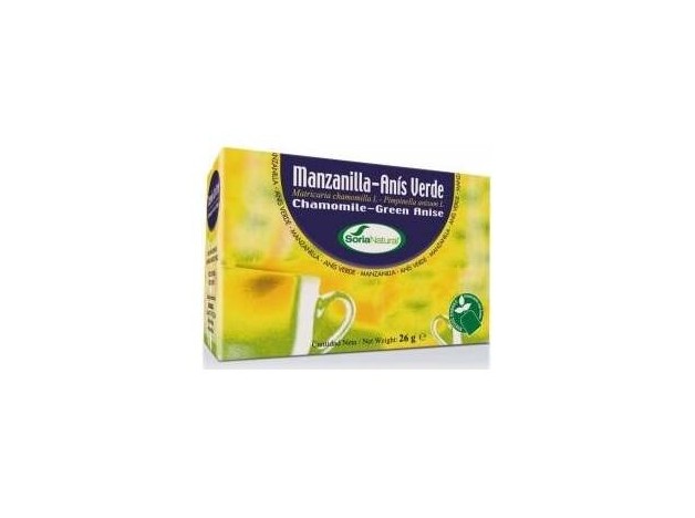 Soria Natural Manzanilla Con Anís Infusión 20...