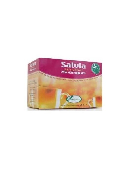 Soria Natural Salvia Infusión 20 Filtros