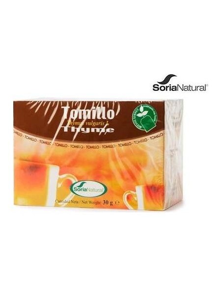 Soria Natural Tomillo Infusión 20 Filtros