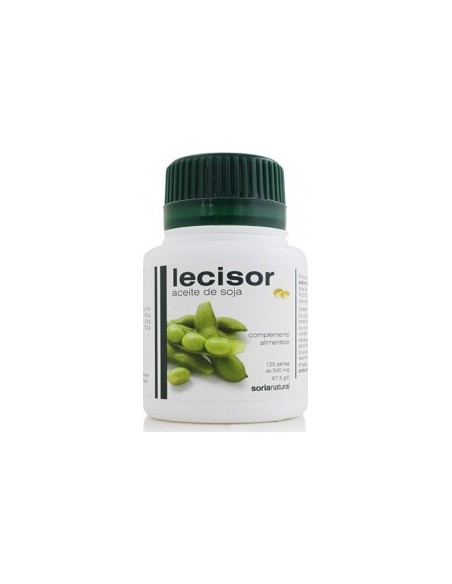 Soria Natural Lecisor Perlas De Aceite De Lecitina De Soja 125Caps