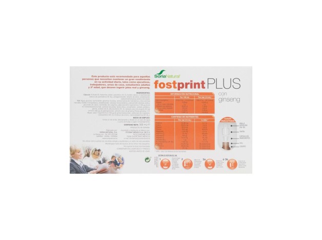 Fost Print Plus Mandarina 20Viales Nueva Formula