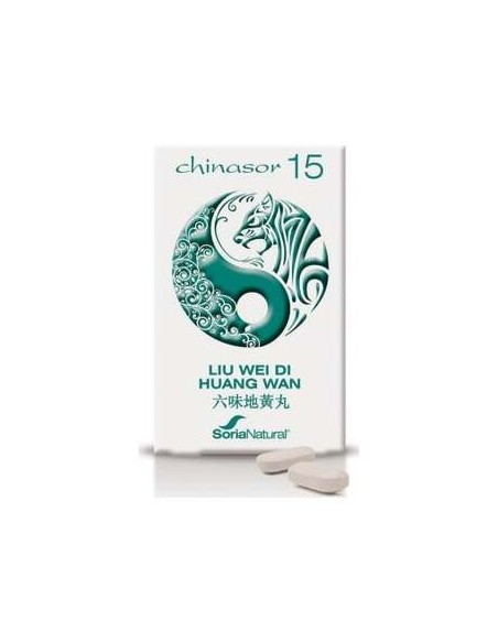 Soria Natural Chinasor 15 Liu Wei Di Huang Wan 30Comp