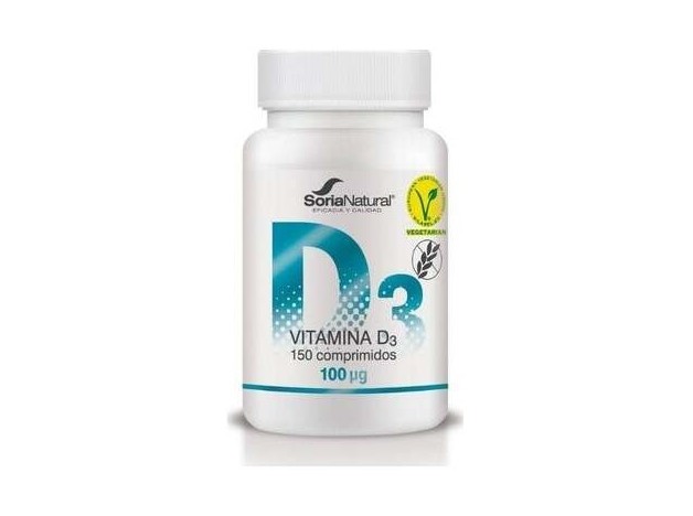 Vitamina D3 Liberacion Sostenida 250Mg 150Co Vegan