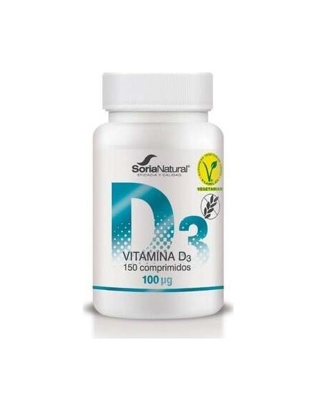 Vitamina D3 Liberacion Sostenida 250Mg 150Co Vegan