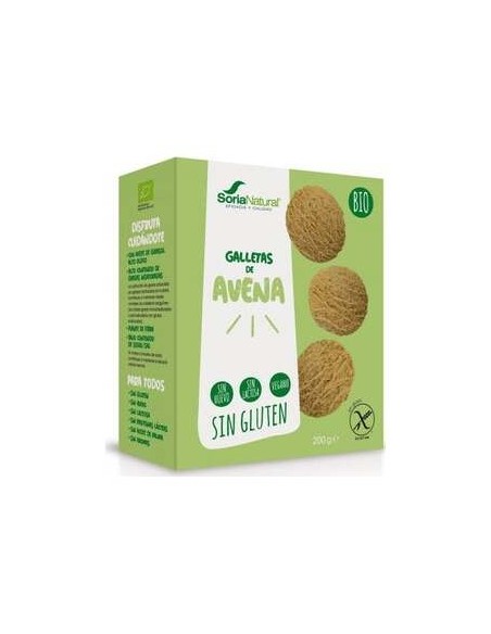 Soria Natural Galletas Avena Sin Gluten Bio 200G
