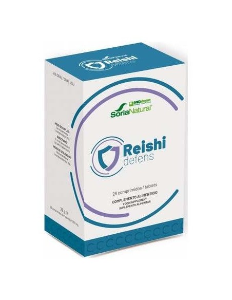 Mg Dose Soria Natural Reishi Defens 28Comp