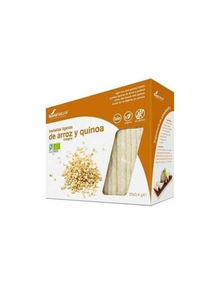Soria Alimentacion Tostadas Ligeras Arroz Quinoa Bio
