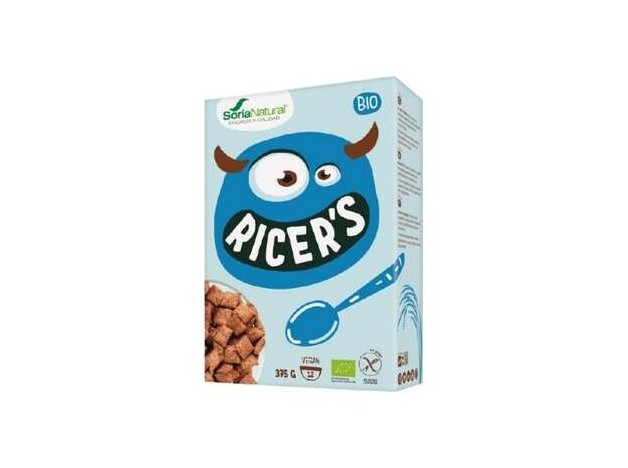 Ricers Cereales Cacao Y Avellanas 375G Bio Vegan