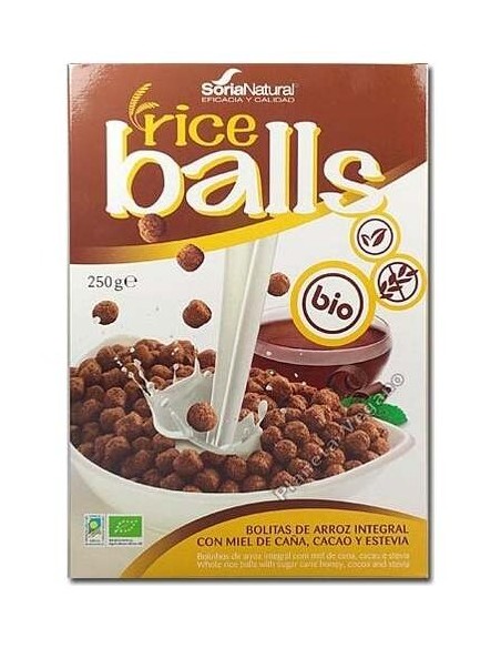 Soria Natural Rice Balls Bolitas De Arroz Con Chocolate Bio 1Ud