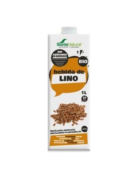 Soria Natural Pack Bebida De Lino 6X1000Ml