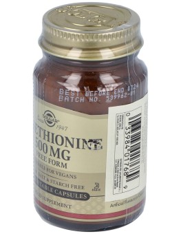 L-Metionina 500 Mg 30 Vcaps