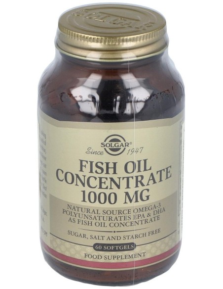 Aceite De Pescado Concentrado 1000Mg 60Cap.