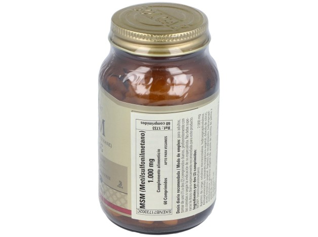 Solgar Msm Metilsulfonilmetano 1000Mg 60Comp