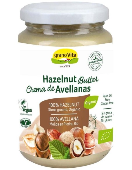 Granovita Crema De Avellanas Bio 350G