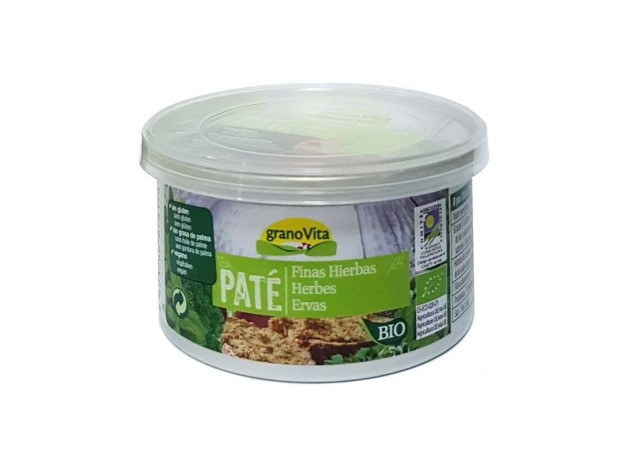 Granovita Pate Finas Hierbas Bio Sin Azúcar 125G