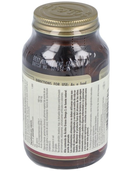 Aceite De Pescado Concentrado 1000Mg 60Cap.