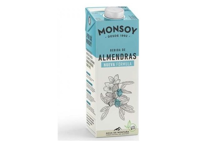 Bebida Vegetal De Almendra 1Lt 6Uds. Bio