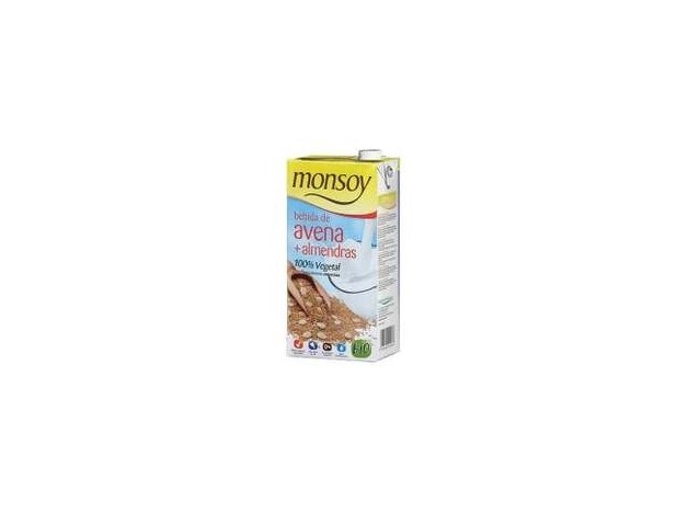 Bebida Vegetal De Almendras Con Avena 1Lt 6Uds.Bio