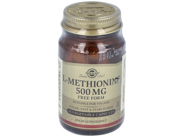 L-Metionina 500 Mg 30 Vcaps