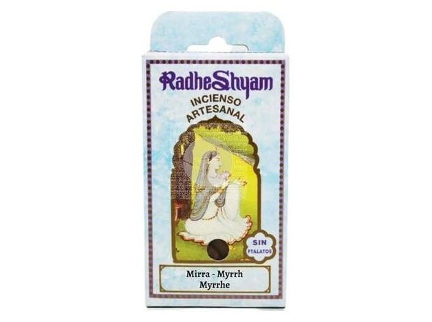 Radhe Shyam Incienso Cono Mirra 15Uds