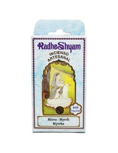 Radhe Shyam Incienso Cono Mirra 15Uds