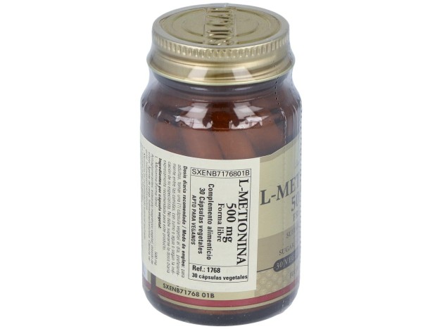 L-Metionina 500 Mg 30 Vcaps