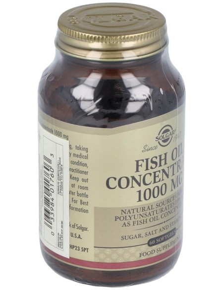 Aceite De Pescado Concentrado 1000Mg 60Cap.