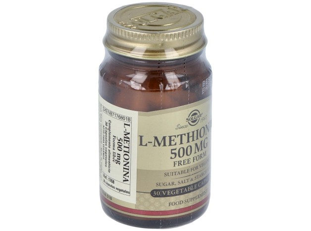 L-Metionina 500 Mg 30 Vcaps
