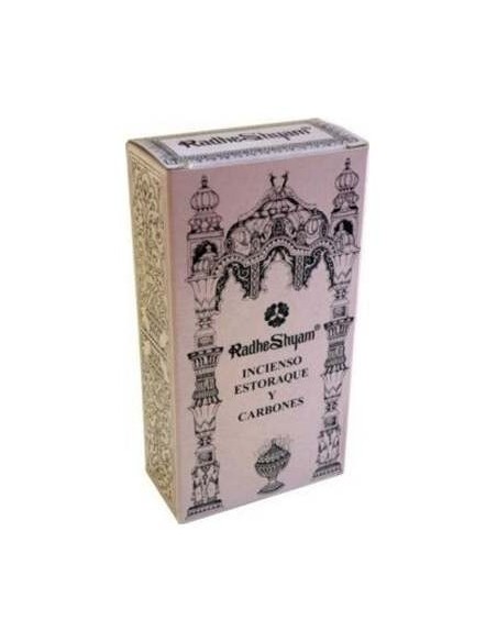 Radhe Shyam Incienso Alcanfor Y Carbones 100G