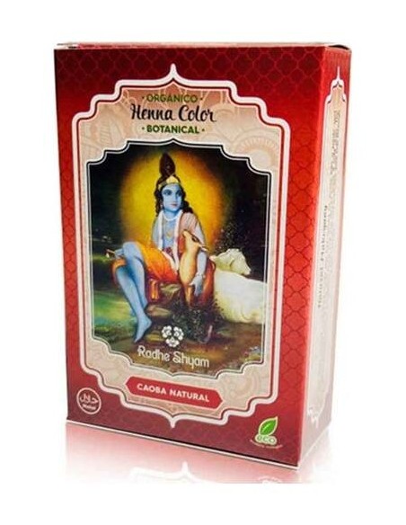 Radhe Shyam Henna Color Botanical Caoba Natural 100G